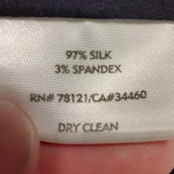 Eileen Fisher Women's Black Silk Open Front Cardigan Jacket Size M 78121 - Picture 4 of 6